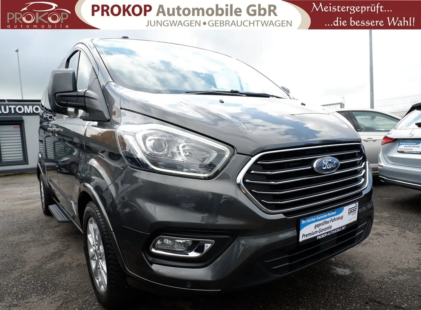 Ford Tourneo Custom 310 L2 Titanium ACC Kam Navi 1.Hd Gris - 2