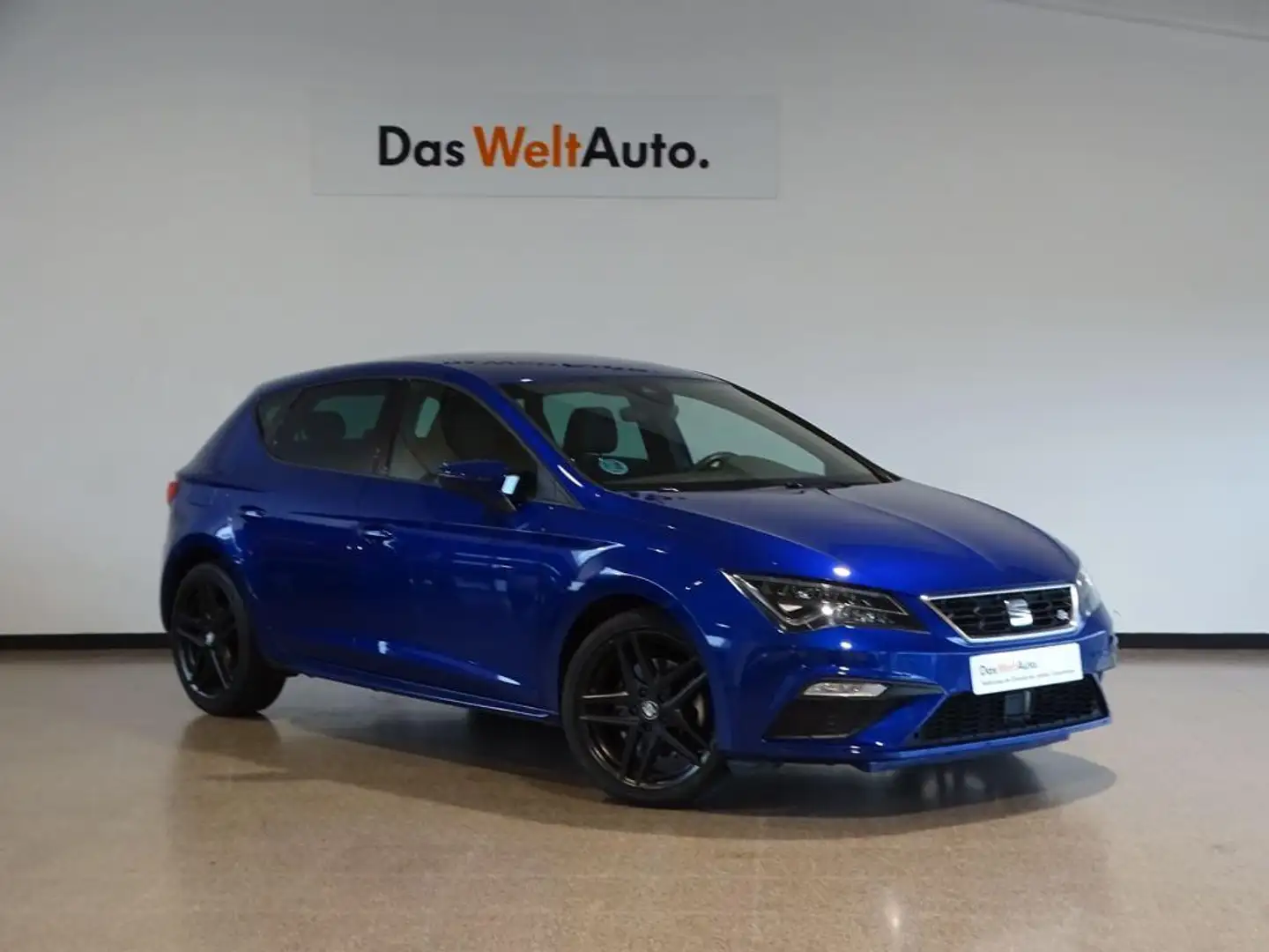 SEAT Leon 1.5 EcoTSI S&S FR Black Edition 150 Bleu - 1