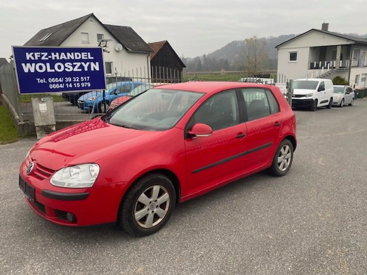 Volkswagen Golf Golf Rabbit 1,4 Rabbit KLIMA Rot - 1