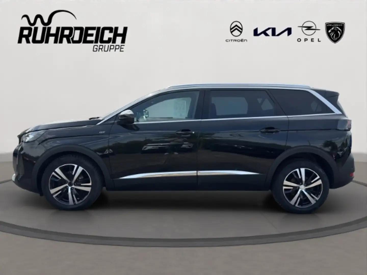 Peugeot 5008 GT 2.0 BlueHDi 7-Sitzer ALLWETTER PANO KAMERA PDC Schwarz - 2