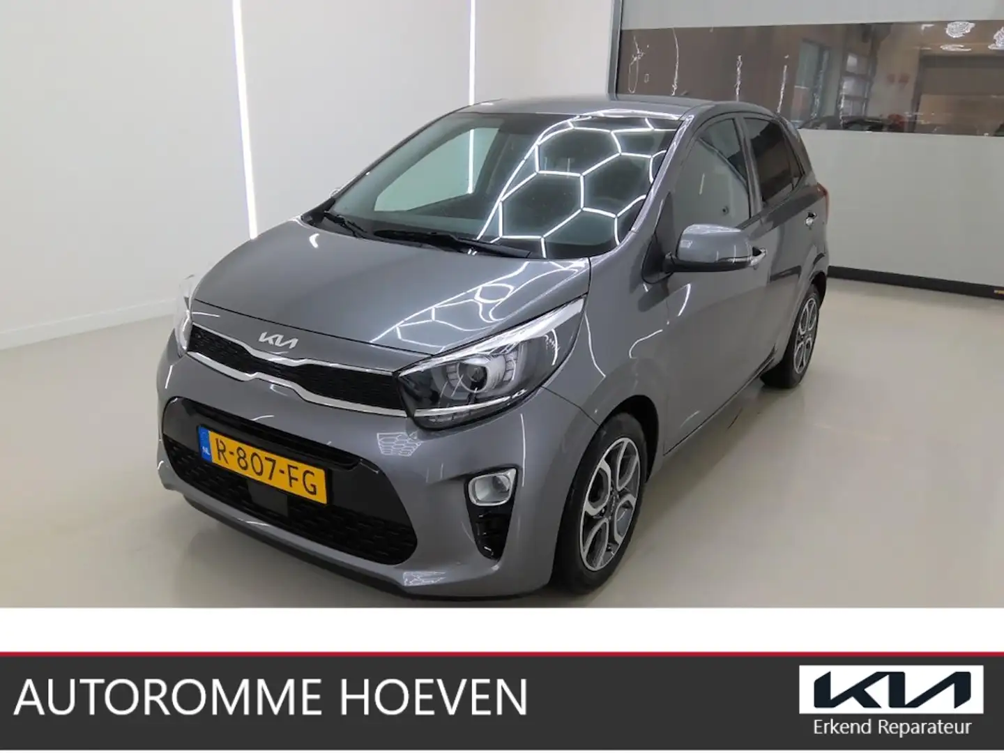 Kia Picanto 1.0 DPi DynamicPlusLine Luxe 7.700km!! Org. Ned. Gris - 1
