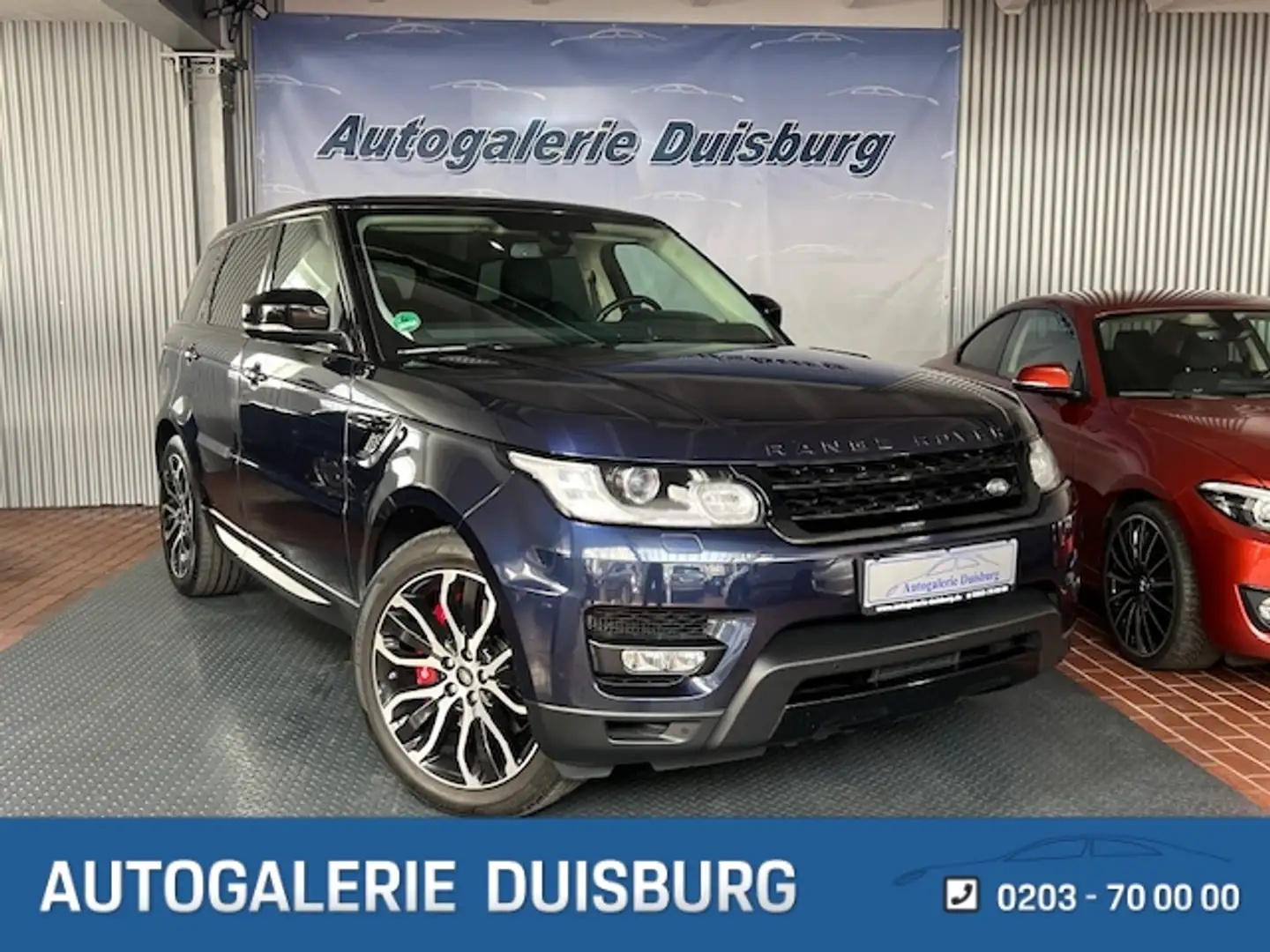 Land Rover Range Rover Sport 3.0 SDV6 HSE Pano Navi Leder Sounds. Luft AD FAP 4 Blau - 1