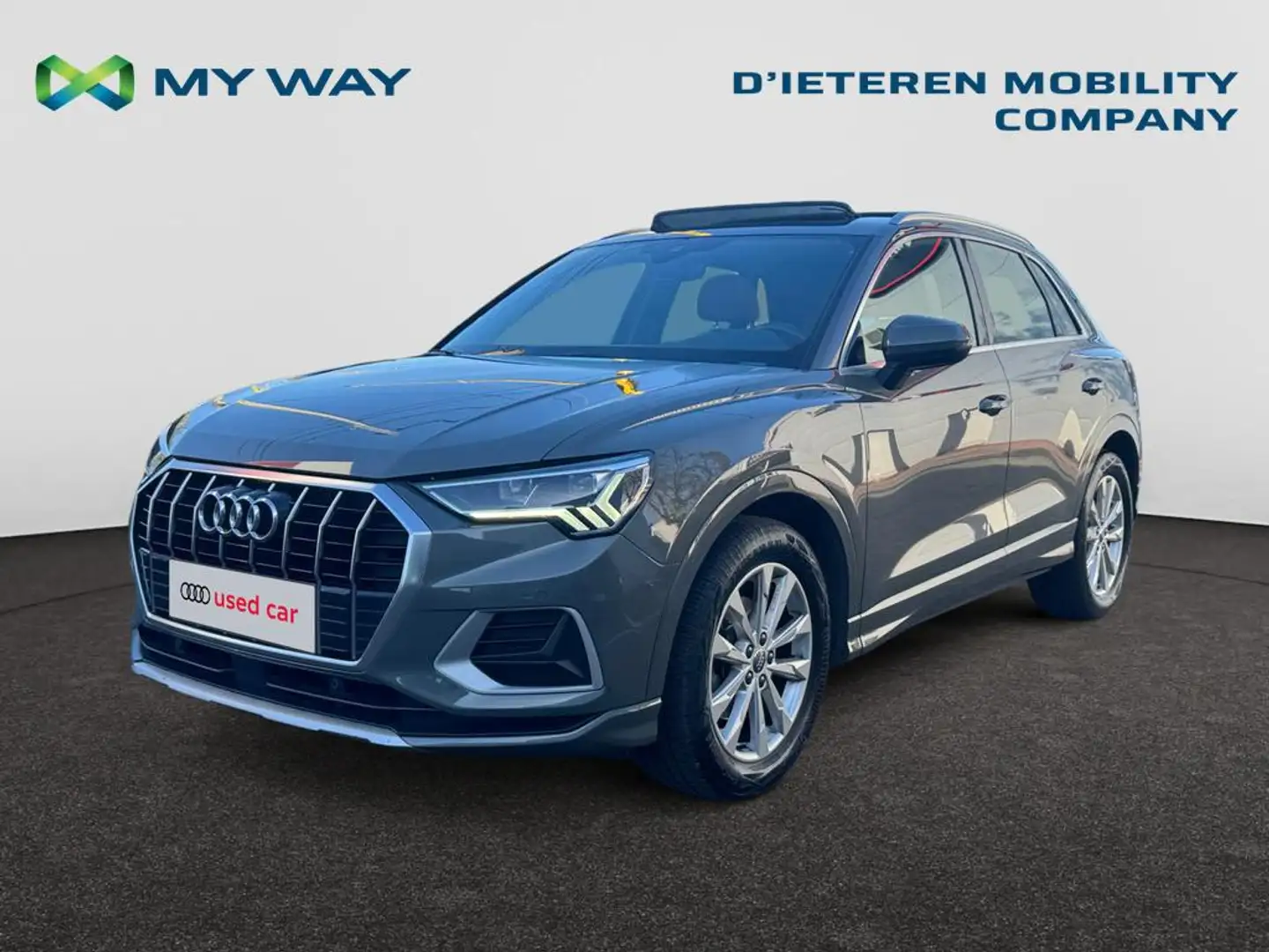 Audi Q3 Audi Q3  advanced 35 TFSI  110(150) kW(pk) S tronic PANO / APPLE CARPLAY Grijs - 1