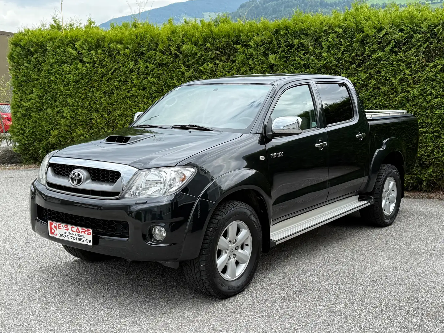 Toyota Hilux Double Cab Life 3,0d 4x4 Automatik *Pickerl* Noir - 2