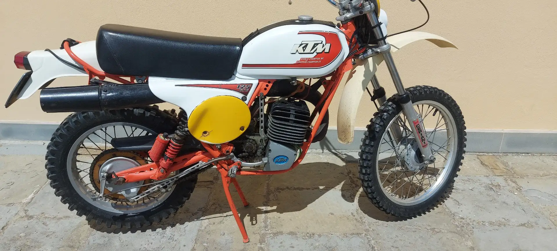KTM 125 GS Arancione - 1