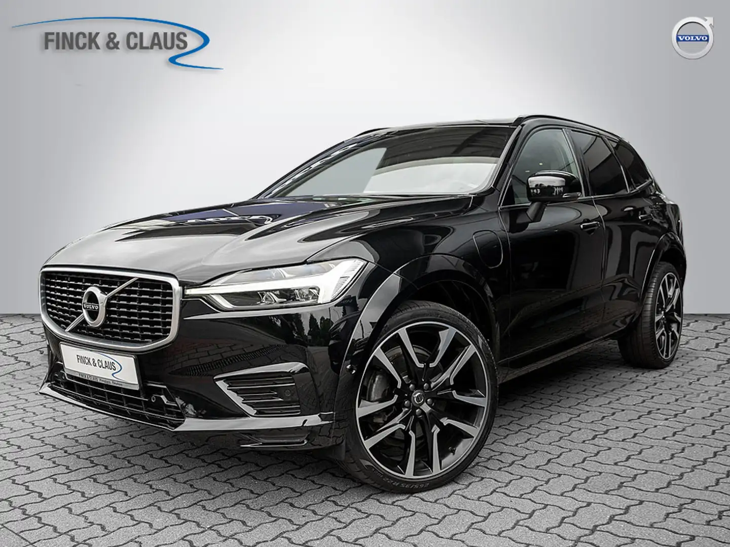 Volvo XC60 T8 AWD R-Design H/K HUD STANDHZ LED PANO Schwarz - 1