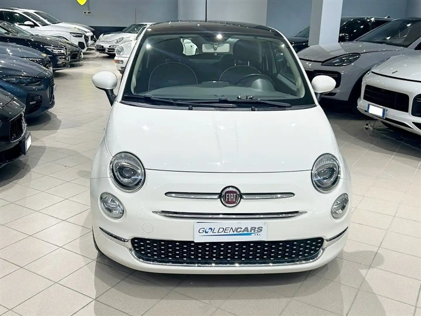 Fiat 500 500 1.2 Lounge 69cv Blanc - 2