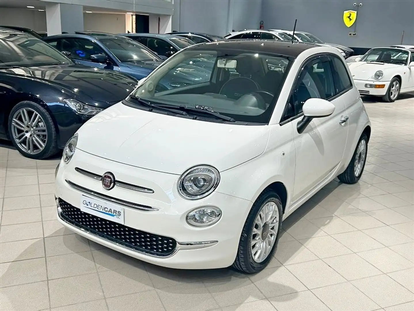 Fiat 500 500 1.2 Lounge 69cv Blanc - 1