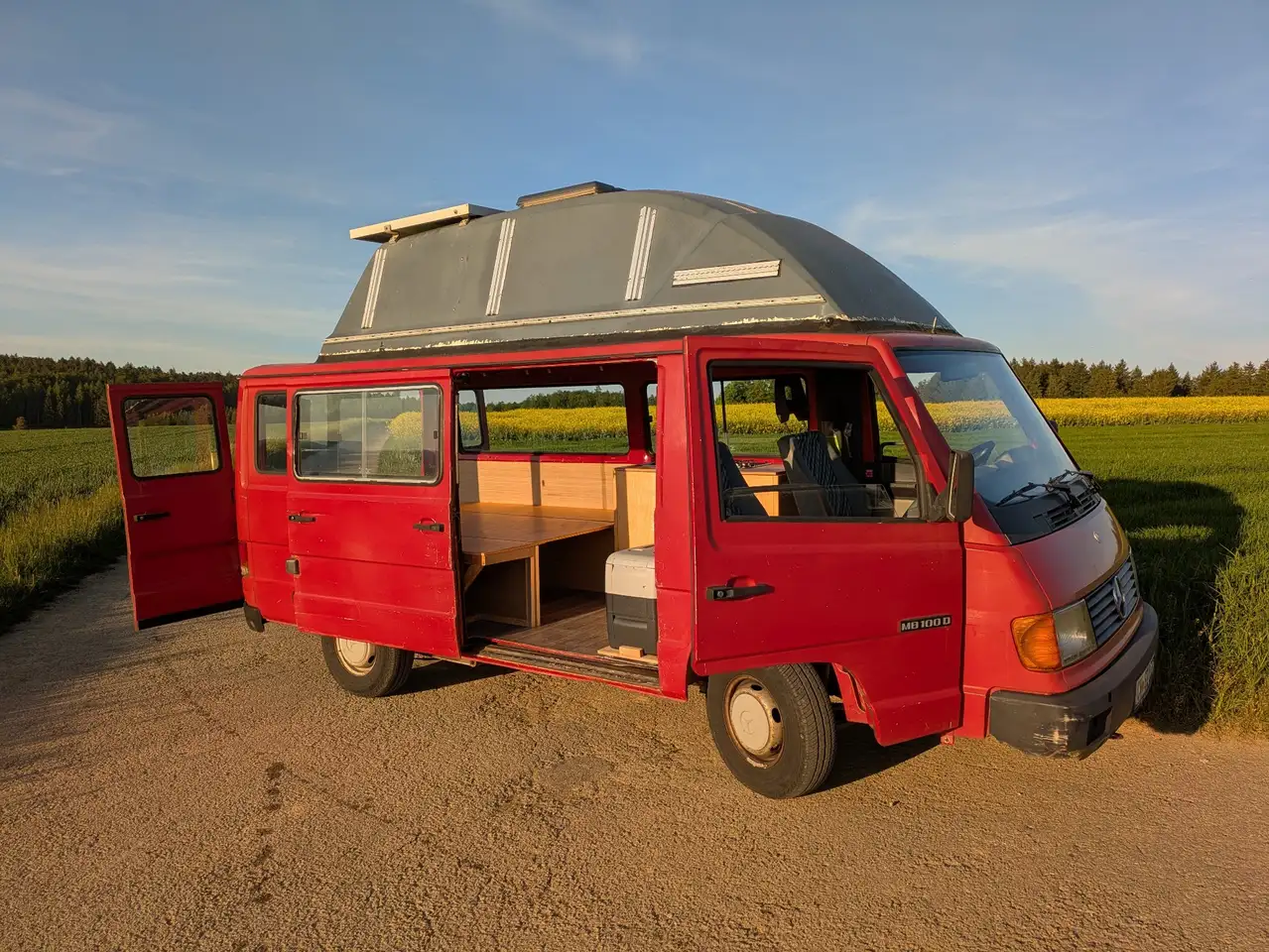 Mercedes-Benz MB 100 TÜV NEU! Camper Van, Wohnmobil, foto 4