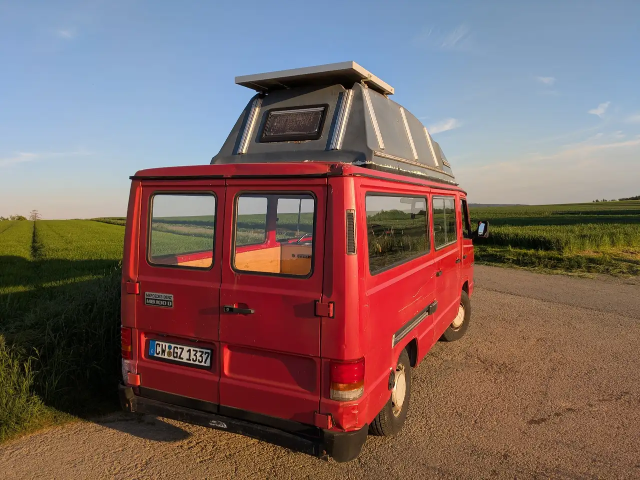 Mercedes-Benz MB 100 TÜV NEU! Camper Van, Wohnmobil, foto 3