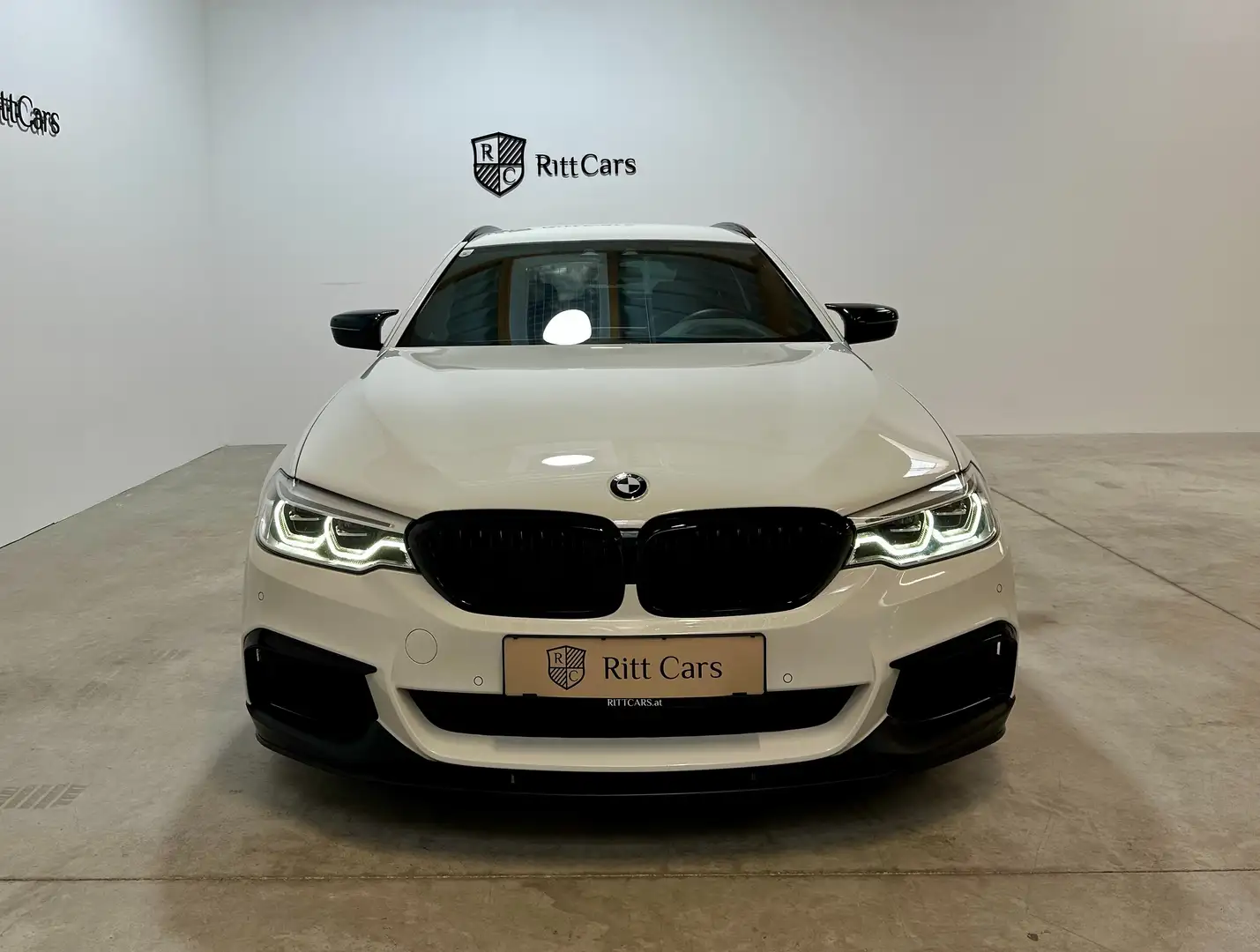 BMW M550 M550d Xdrive - Quadturbo - M-Sport - Head-up - uvm Blanc - 1