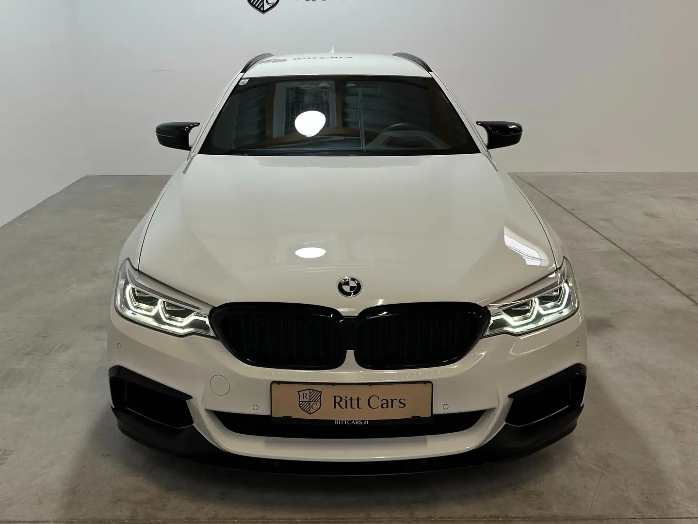 BMW M550 M550d Xdrive - Quadturbo - M-Sport - Head-up - uvm Blanc - 2