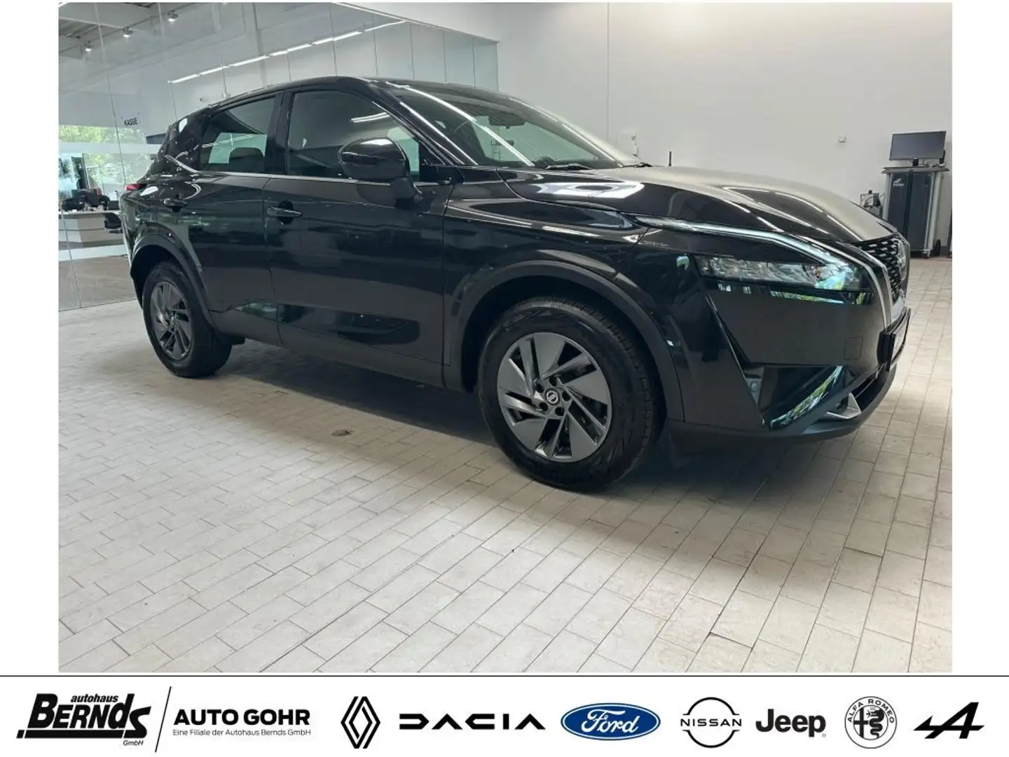 Nissan Qashqai 1.3 DIG-T MHEV Acenta - Navigation, Sitzheizung Zwart - 2