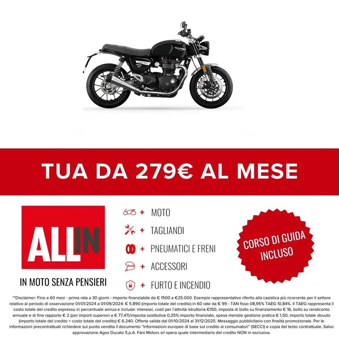 Triumph Speed Twin 1200 Negru - 2