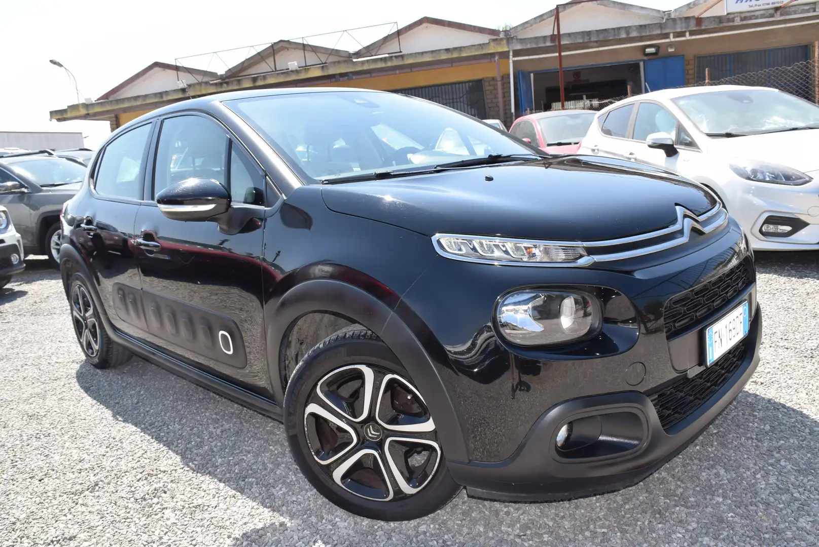 Citroen C3 OK NEOPATENTATI 1.2 82CV FEEL ED. NAVI ANDROID APP Nero - 2