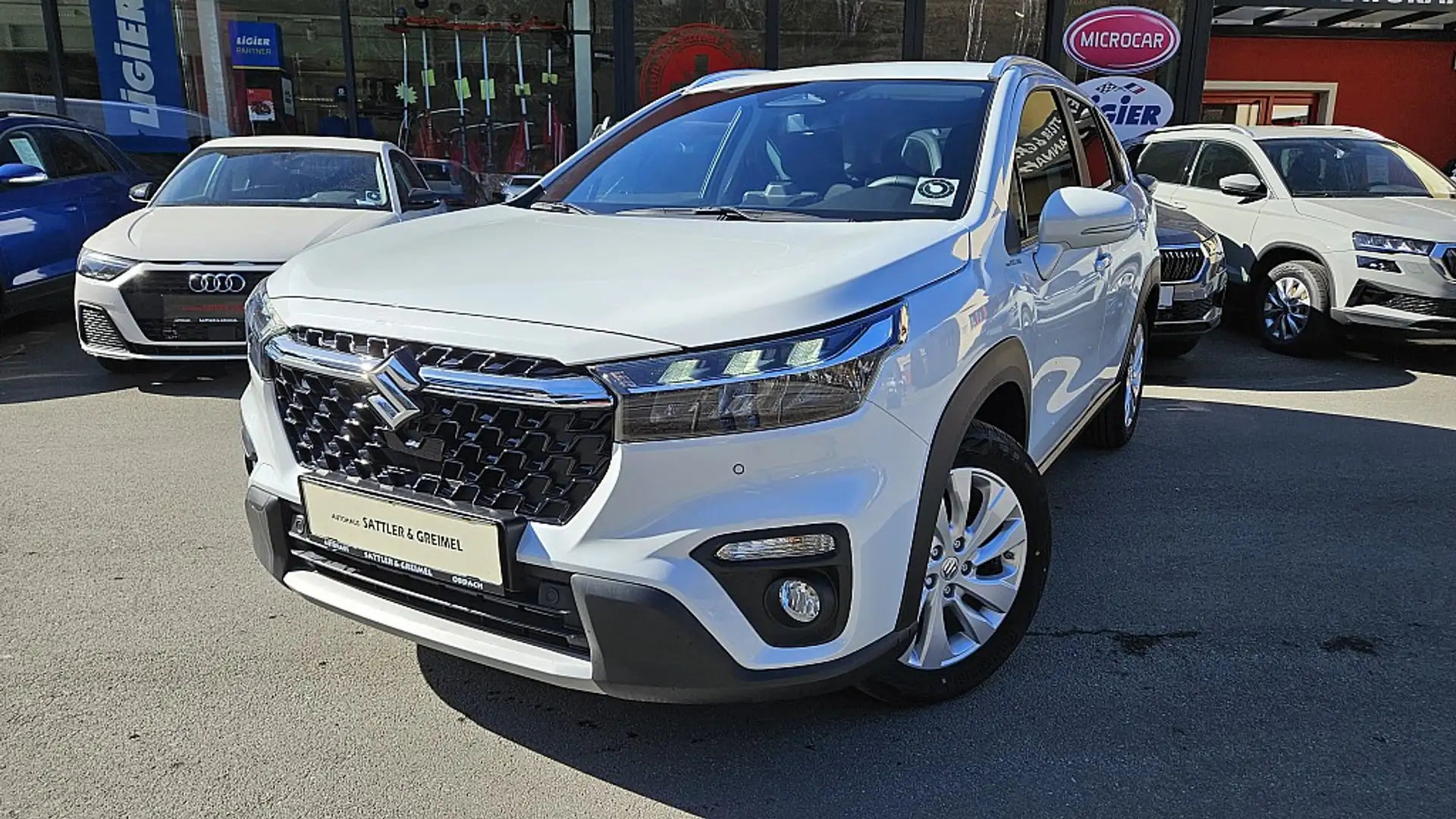 Suzuki S-Cross 1,4 Hybrid ALLGRIP shine Weiß - 1