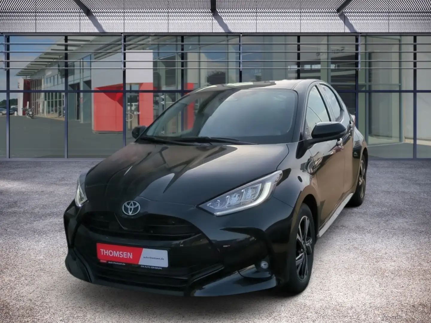 Toyota Yaris Team D LED, Navi inkl. Winterkompletträder Noir - 2