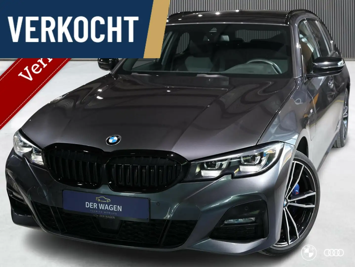 BMW 330 330e Touring M SPORT / ACC / 19" / STOELVW Gri - 1