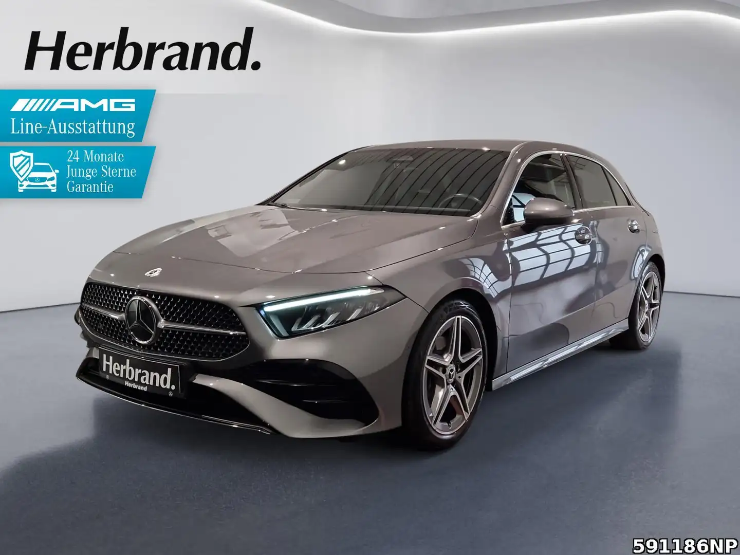 Mercedes-Benz A 200 d AMG Distr. Ambiente Rückfahrkamera 18"LM Gris - 1
