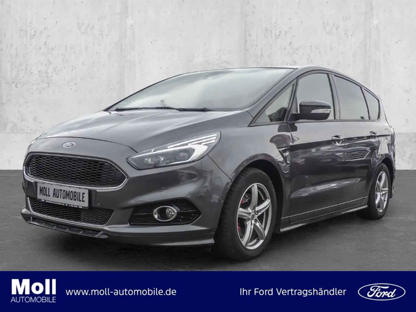 Ford S-Max ST-Line 240PS Bi-Turbo Navi Leder Memory Sitze LED Szürke - 1
