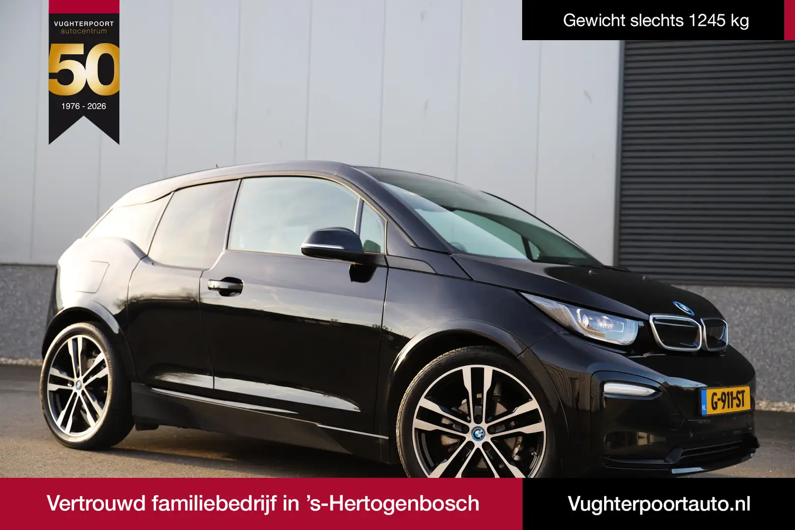 BMW i3 S 184pk Executive 120Ah 42 kWh/*Loft-Edit.*+Leder/ Noir - 1