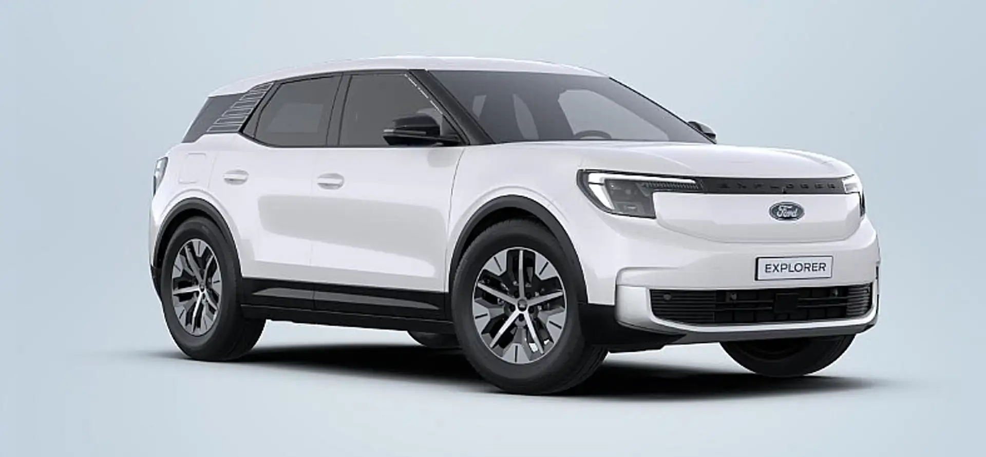 Ford Explorer Elektro 77kWh Weiß - 1