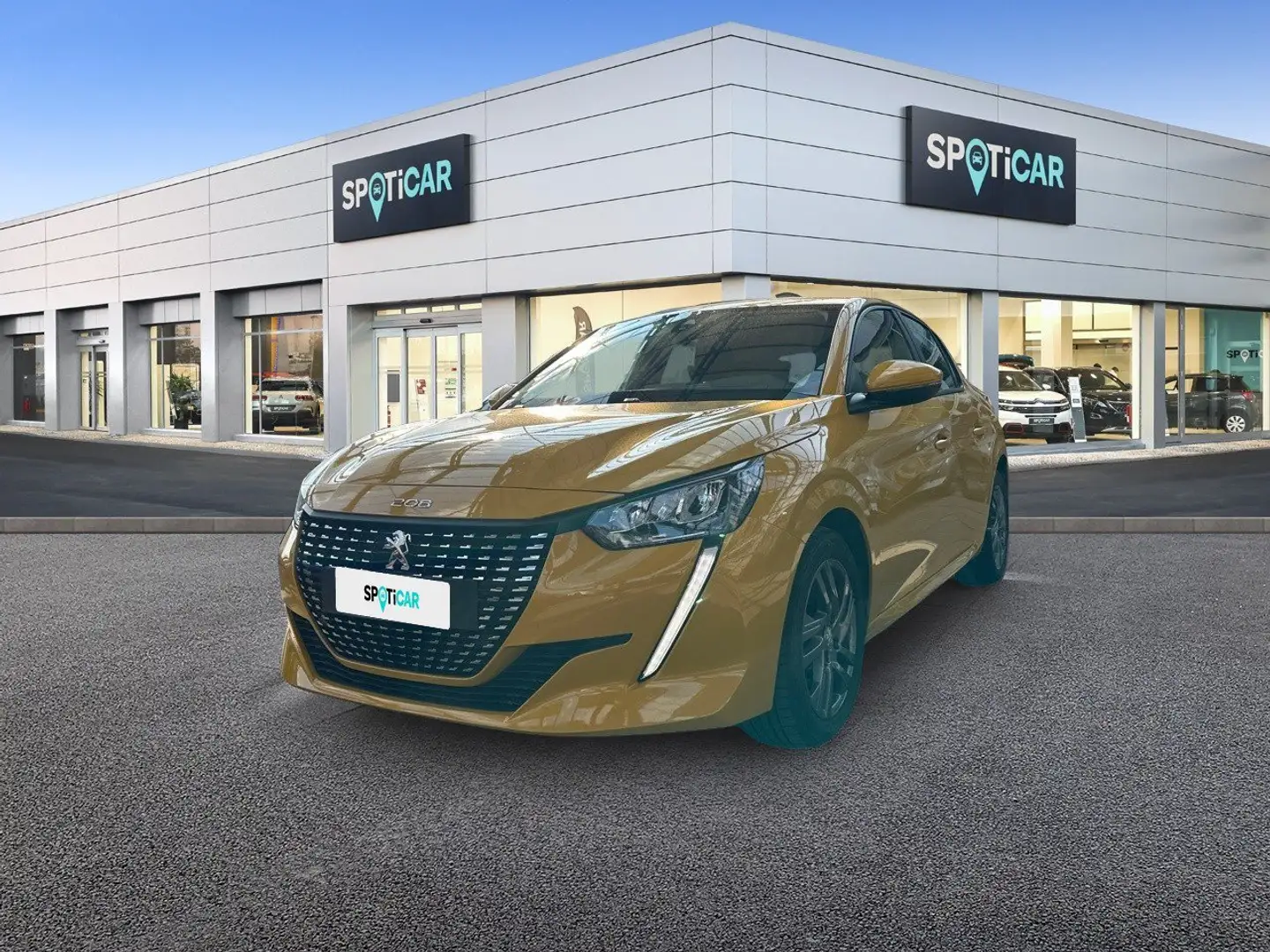 Peugeot 208 Active Pack PureTech 75 S/S Geel - 1