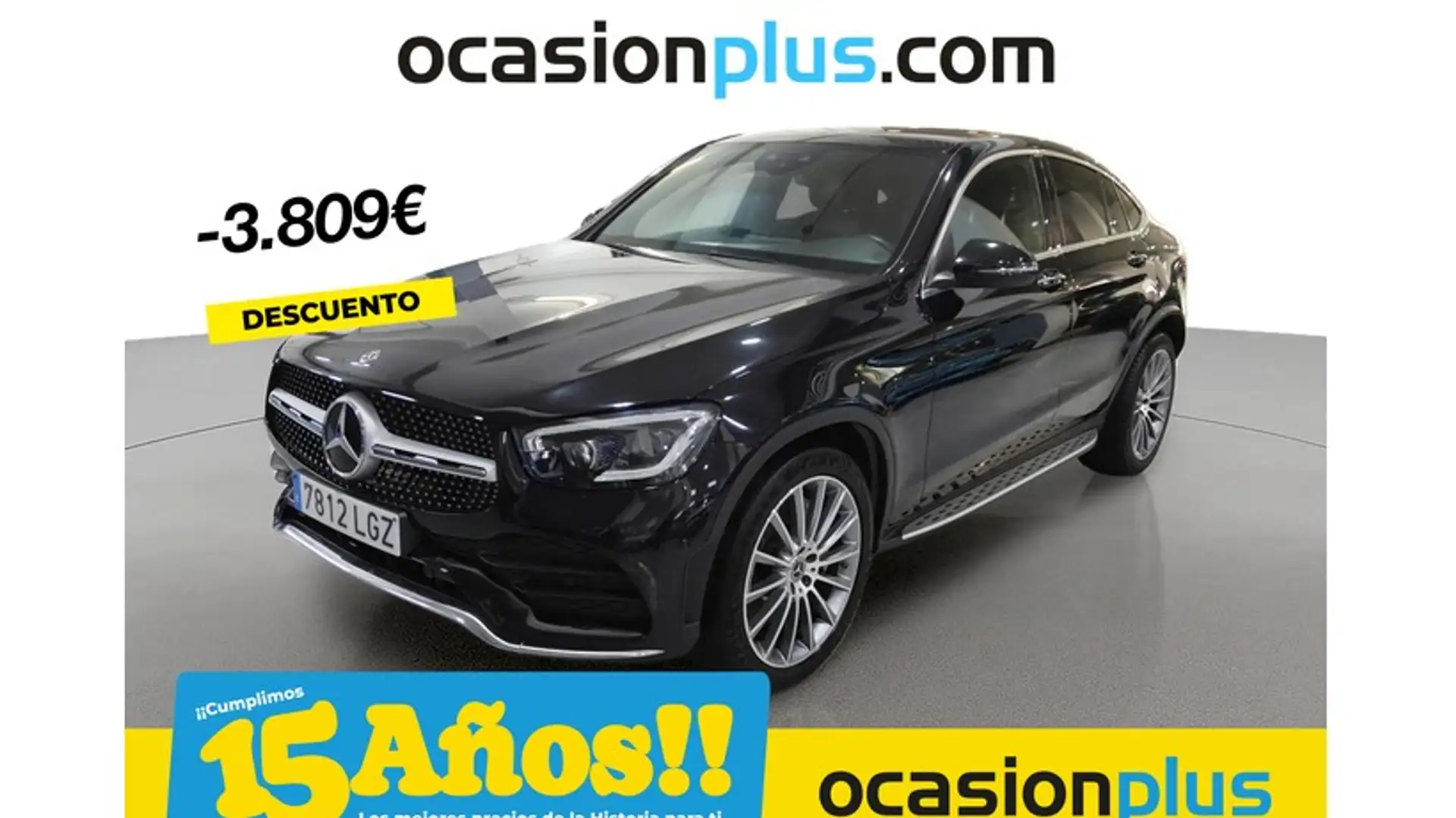 Mercedes-Benz GLC 200 Coupé 4Matic 9G-Tronic Negro - 1