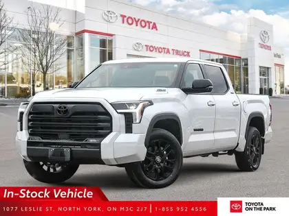 White 2026 Toyota Tundra Hybrid Pickup Truck Automatic