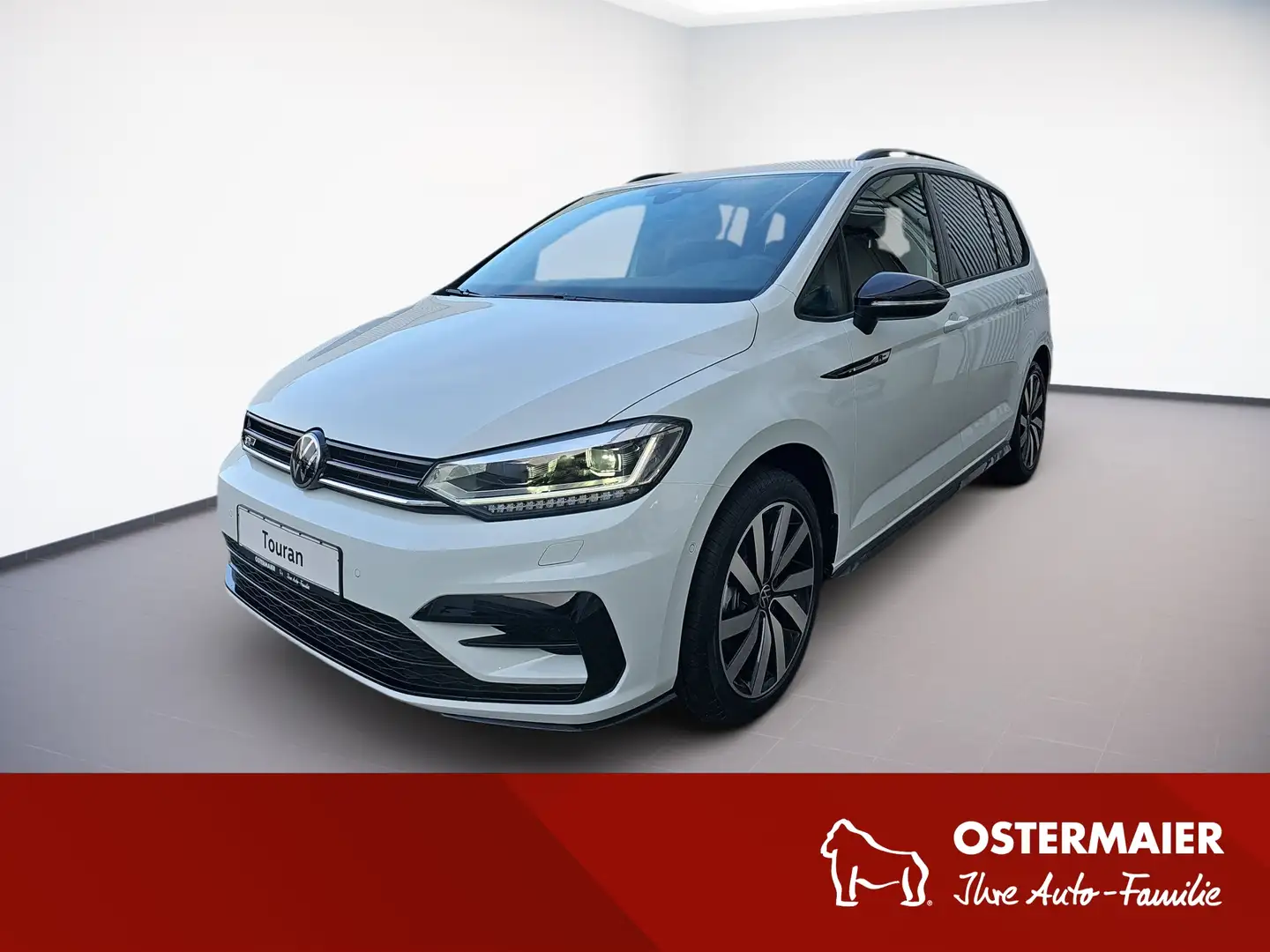Volkswagen Touran R-Line Black Style 1.5 TSI DSG AHK.NAV.KAM.ACC Weiß - 1