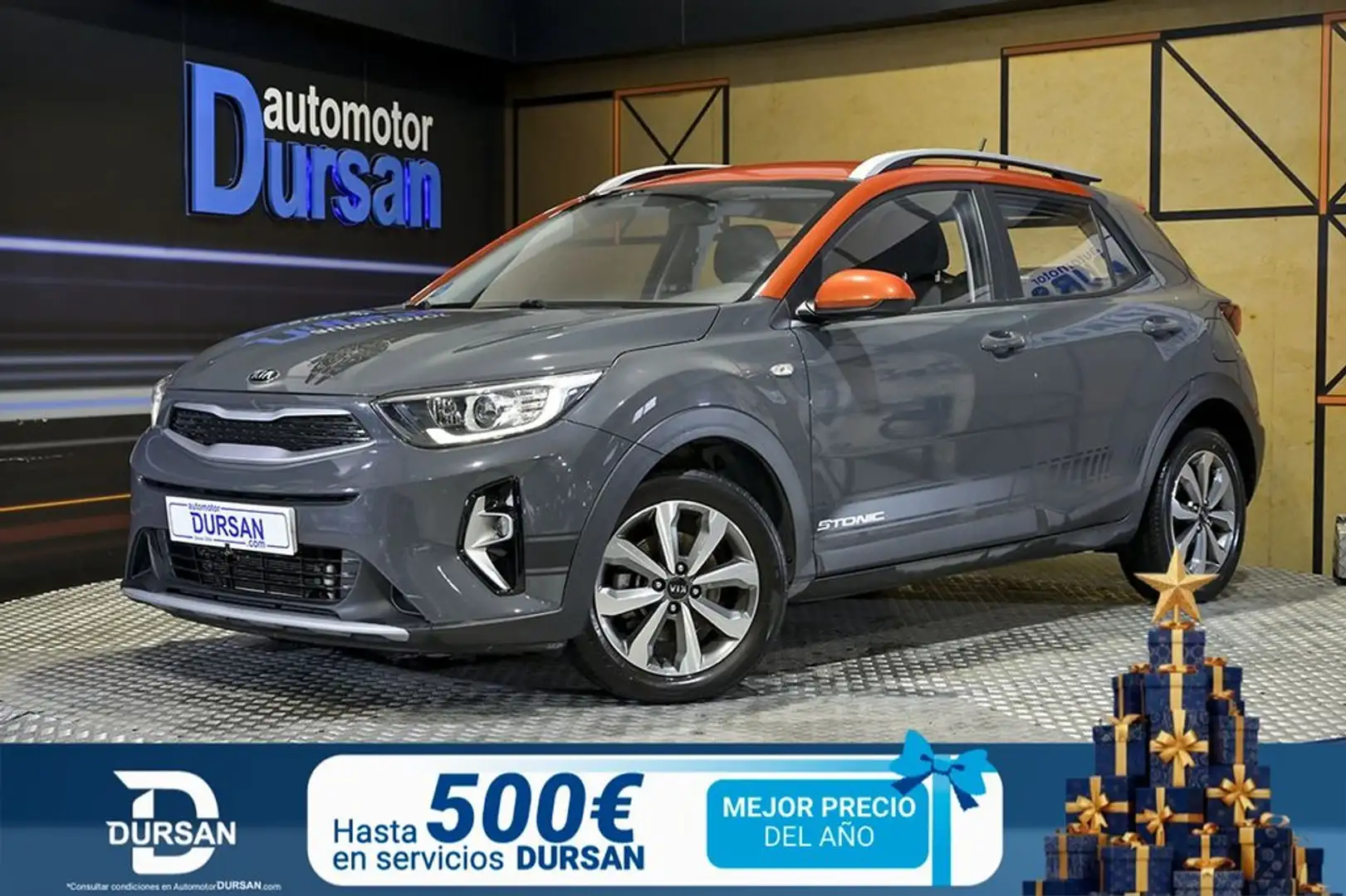 Kia Stonic 1.0 TGDi 88kW 120CV MHEV iMT Concept Gris - 1