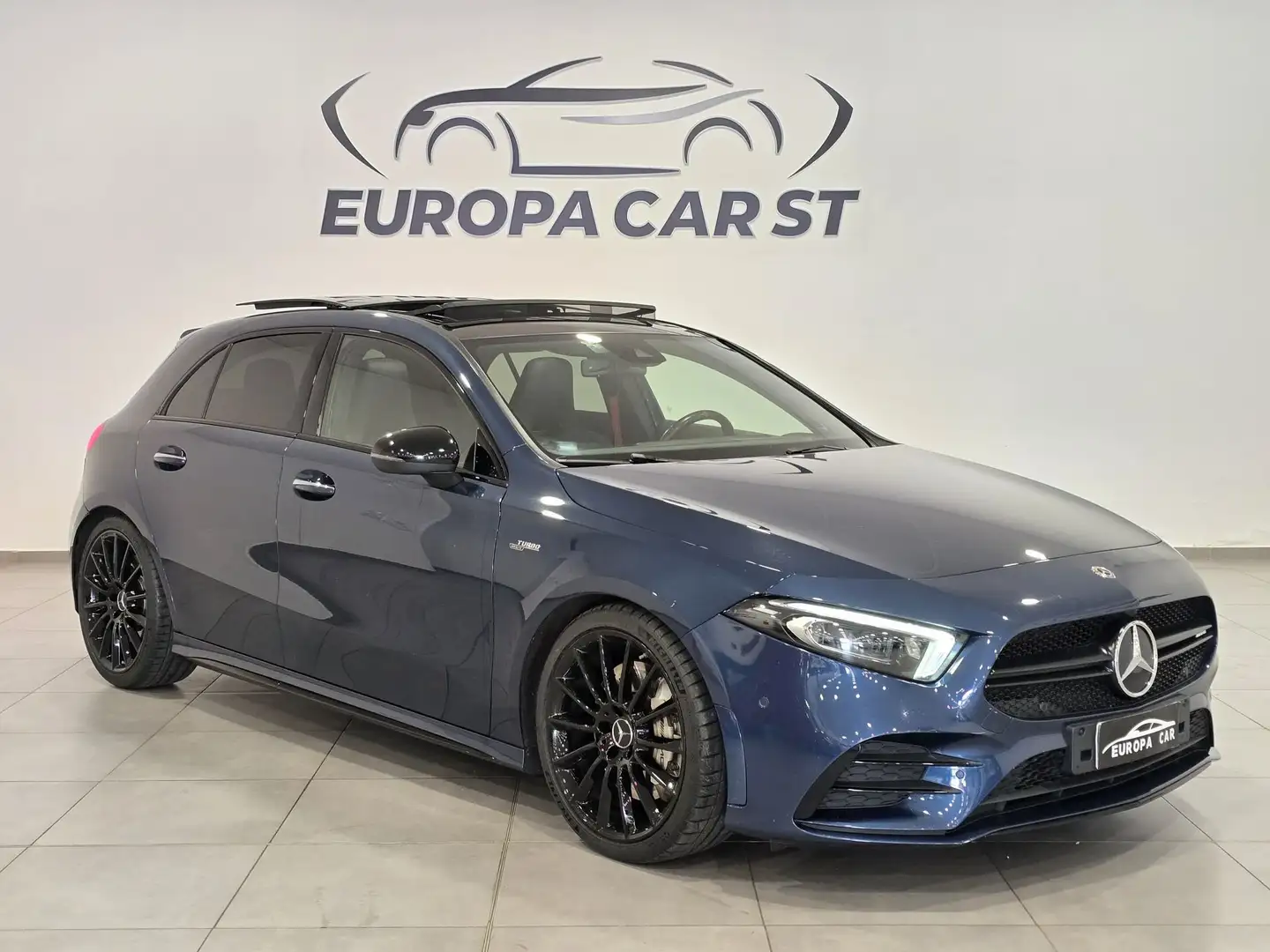 Mercedes-Benz A 35 AMG A 35 4Matic 4p. AMG Niebieski - 2