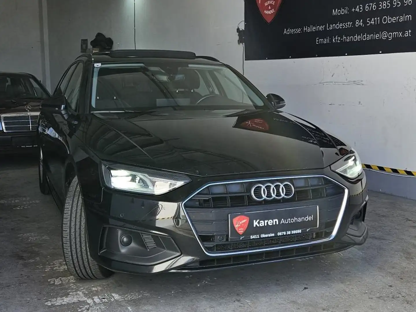 Audi A4 30 TDI basis S-Lein Schwarz - 2