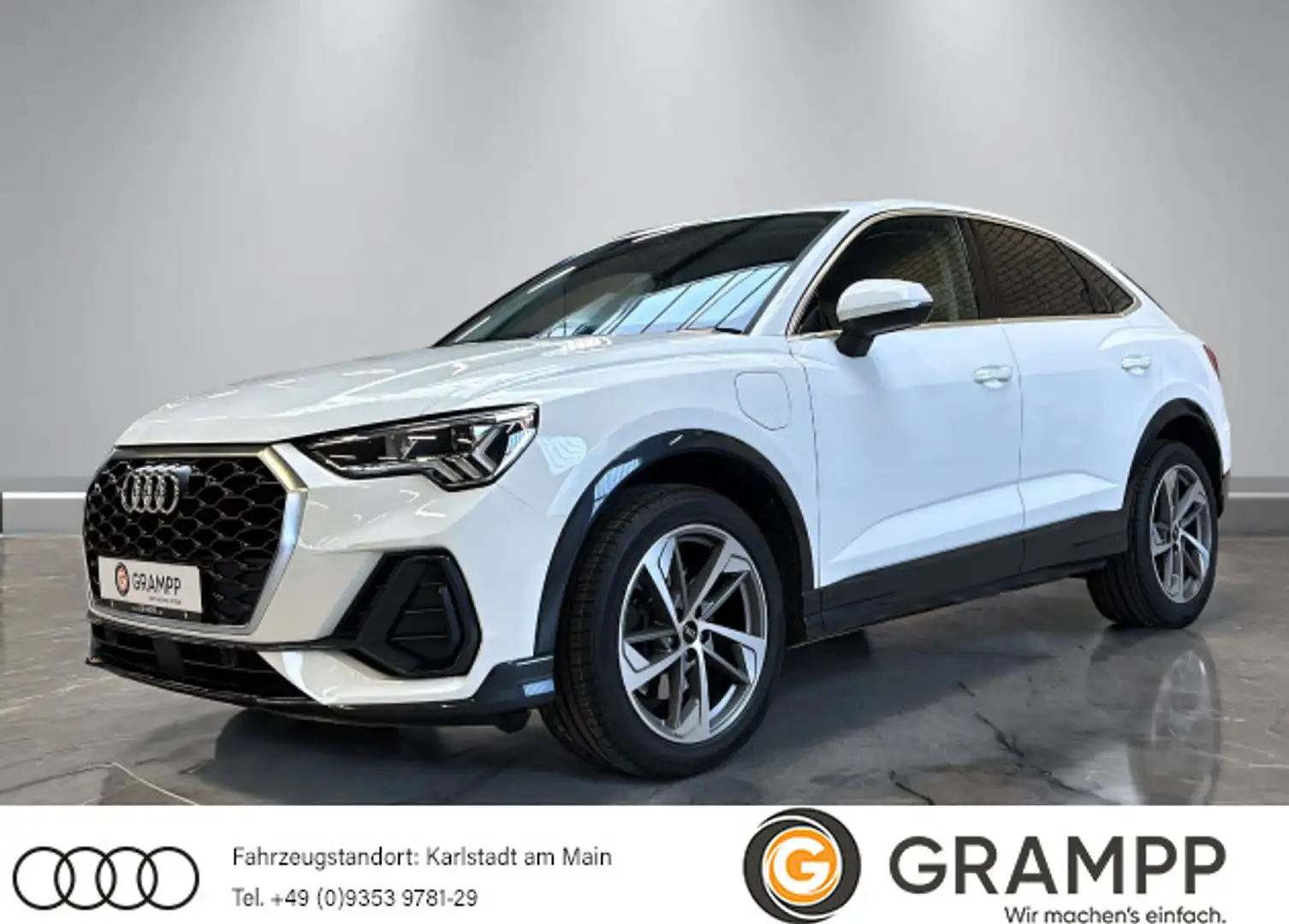Audi Q3 45 TFSI e S-tronic +AHK+LED+KAMERA+ Weiß - 1
