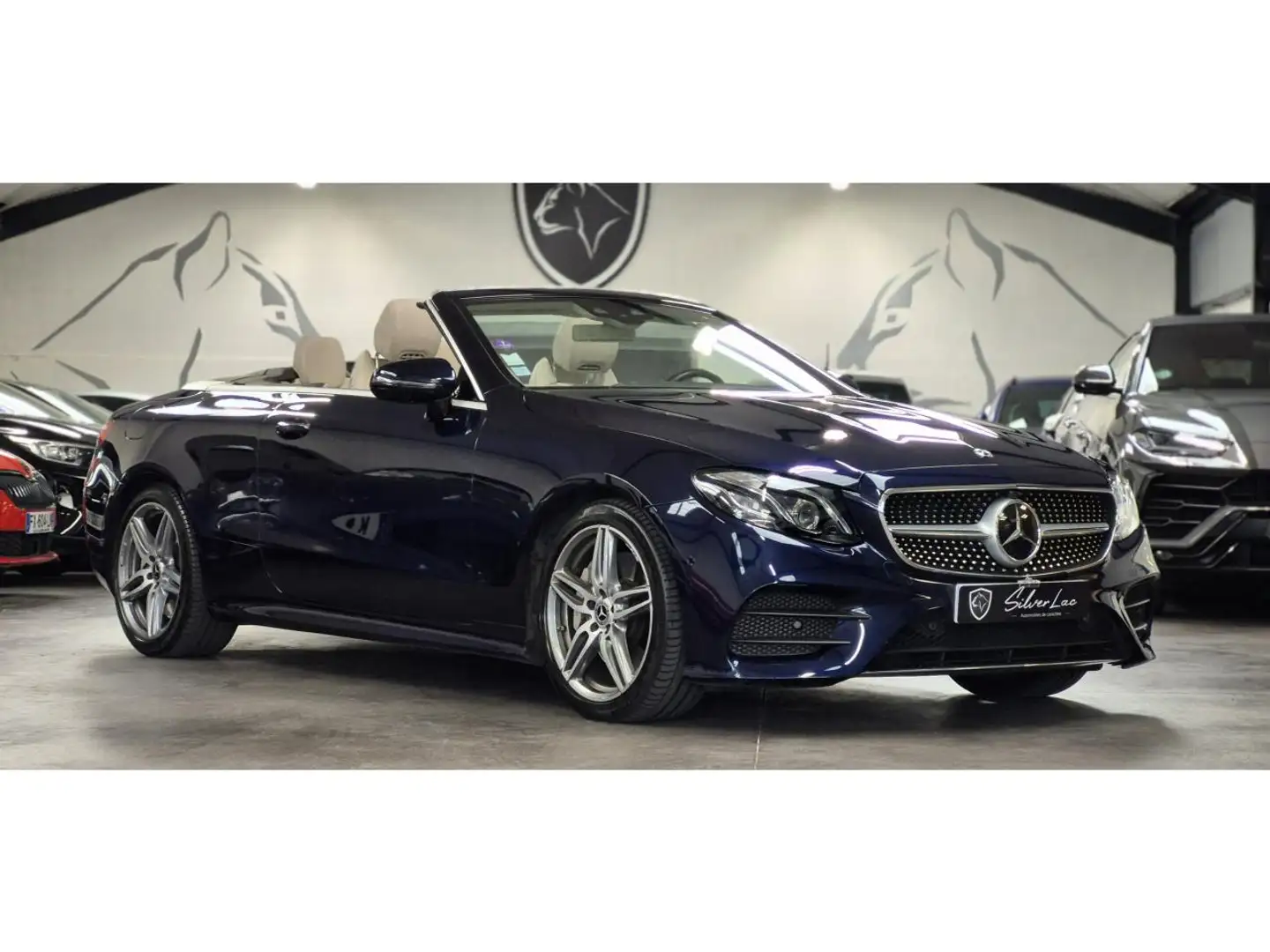 Mercedes-Benz E 400 Cabriolet E 400 - BVA 9G-Tronic  CABRIOLET - BM 238 Fascination 4-Matic - BVA PHASE 1 Bleu - 1