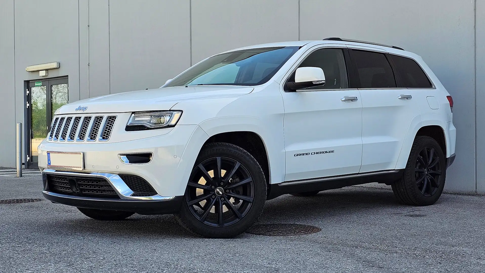 Jeep Grand Cherokee 3,0 V6 CRD Summit AHK Voll Weiß - 2