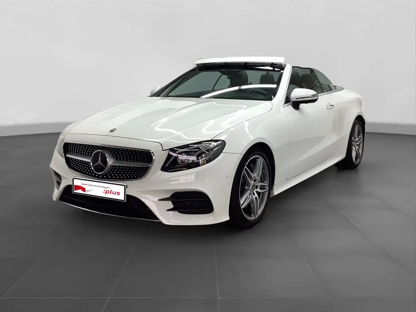 Mercedes-Benz E 300 Cabrio AMG LINE HuD LED LM19 Weiß - 2