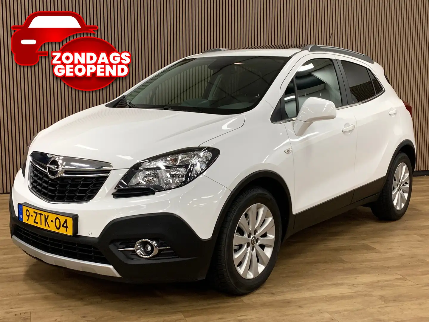 Opel Mokka 1.4 T Cosmo|111000KM|Opendak|Navigatie|Camera| Bianco - 1