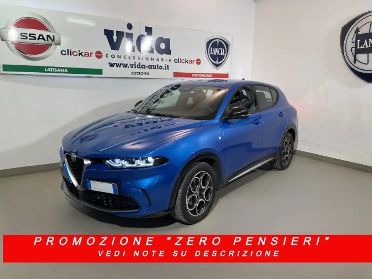 Alfa Romeo Tonale 1.6 diesel 130 CV TCT6 Ti Bleu - 1