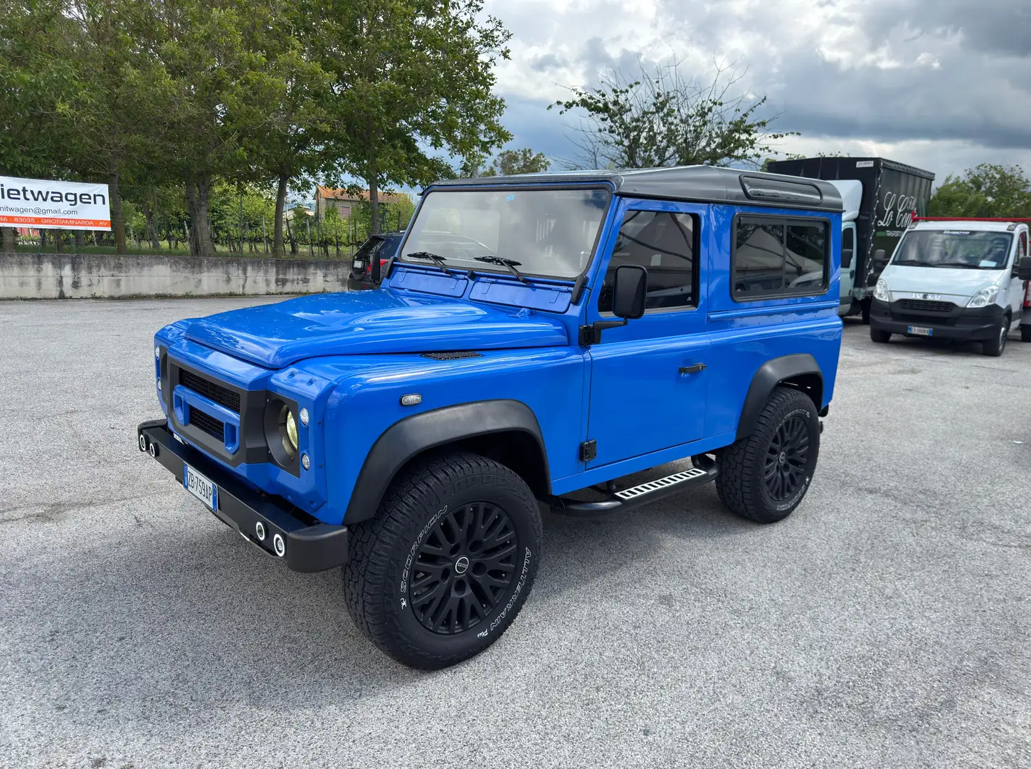 Land Rover Defender Defender 110 2.5 tdi Hard Top Blu/Azzurro - 1