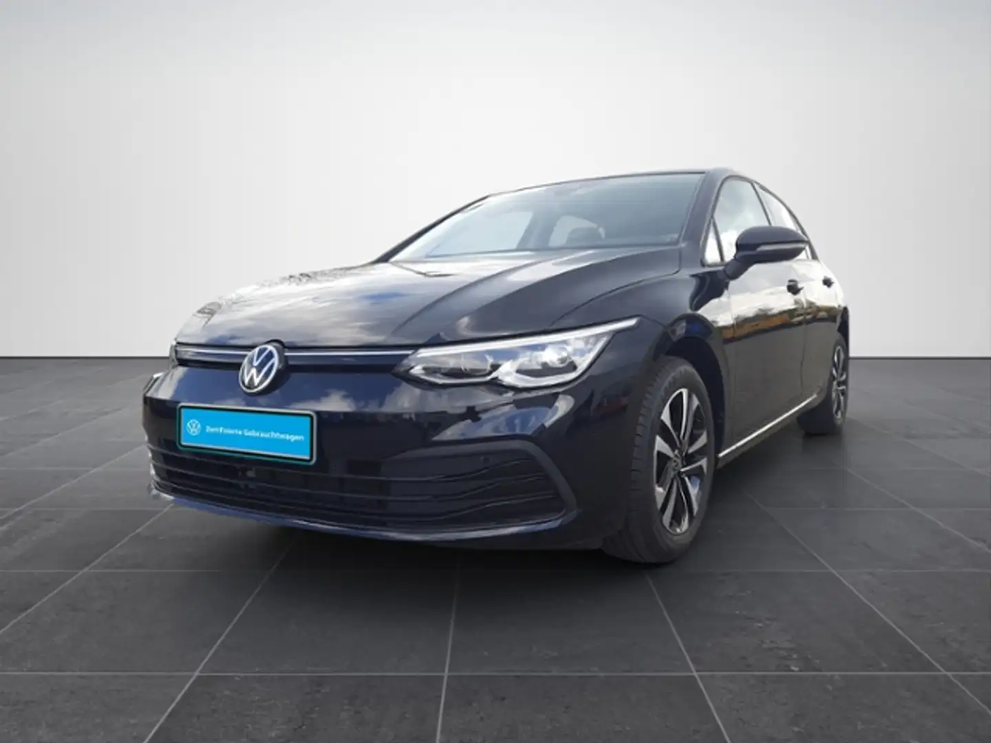 Volkswagen Golf VIII 1.5TSI United LED+/Navi/App/ACC Zwart - 2