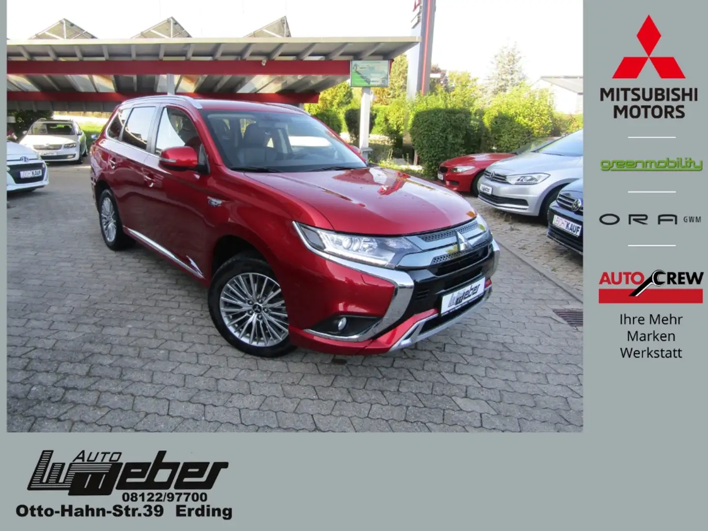 Mitsubishi Outlander Basis Spirit 2.4 NAVI SHZ GRA FSE RFK Red - 1