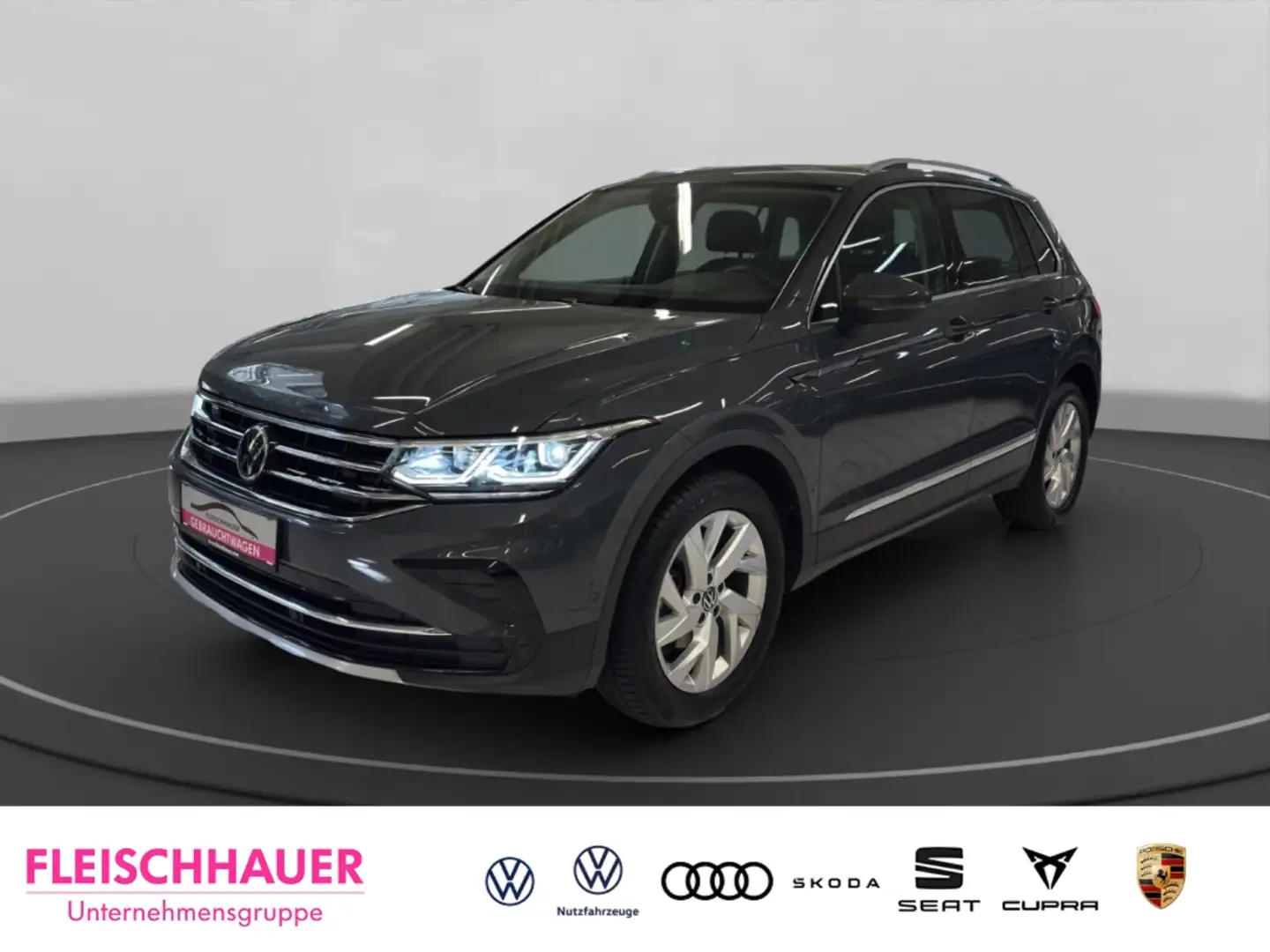 Volkswagen Tiguan Elegance 1.5 TSI Matrix+Navi+AHK+VC+App-connect Grau - 1