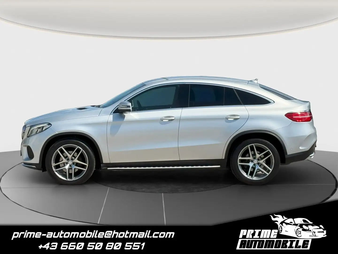 Mercedes-Benz GLE 350 d Coupé 4MATIC Aut. AMG *AHK, 360°* Silber - 2