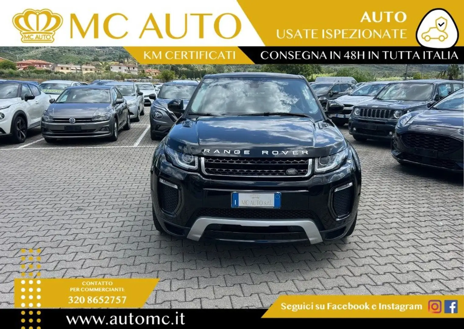 Land Rover Range Rover Evoque 2.0 TD4 150 CV 5p. HSE Dynamic Nero - 2
