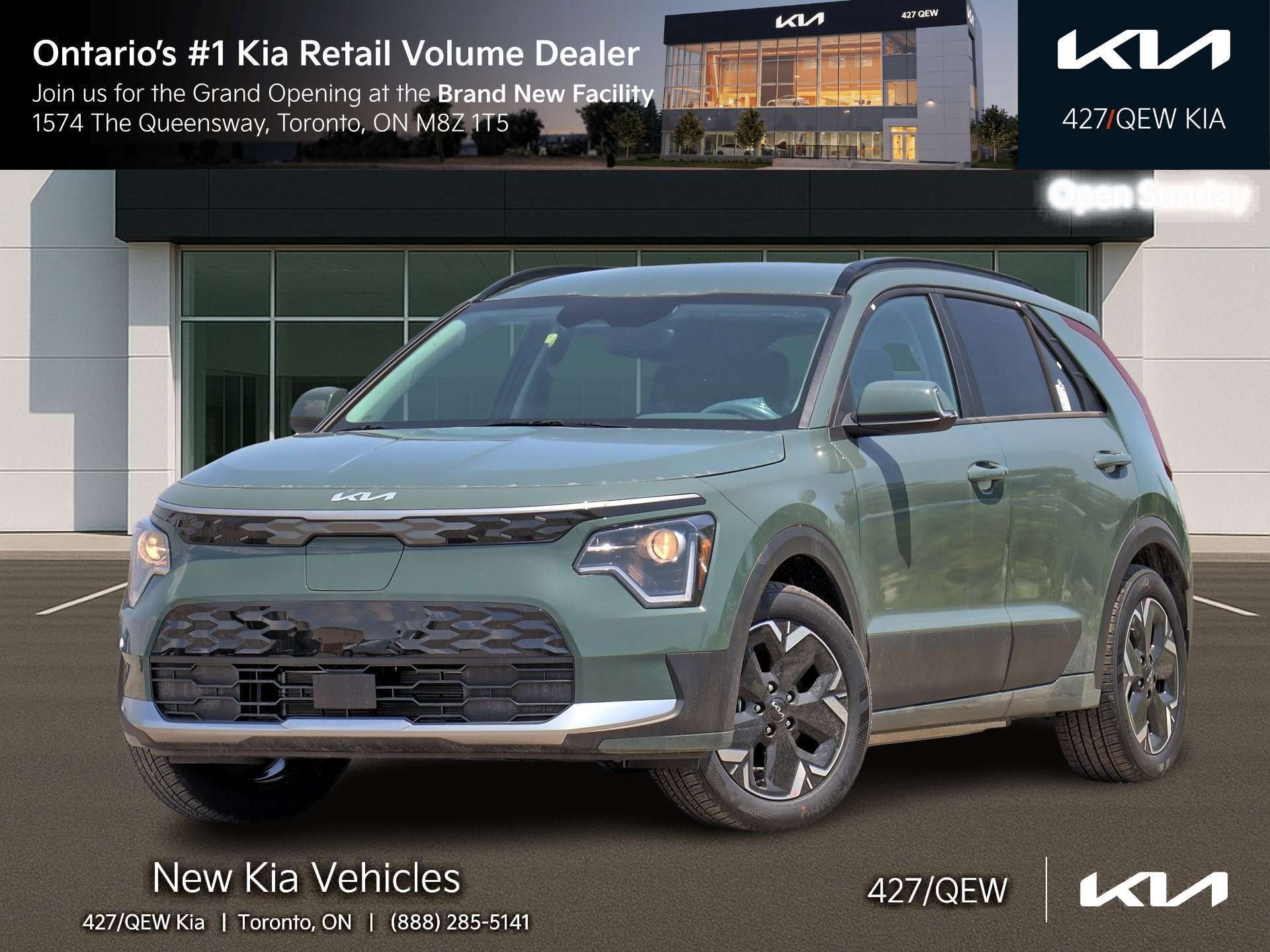 Green 2026 Kia Niro EV SUV / Crossover 1-Speed Automatic