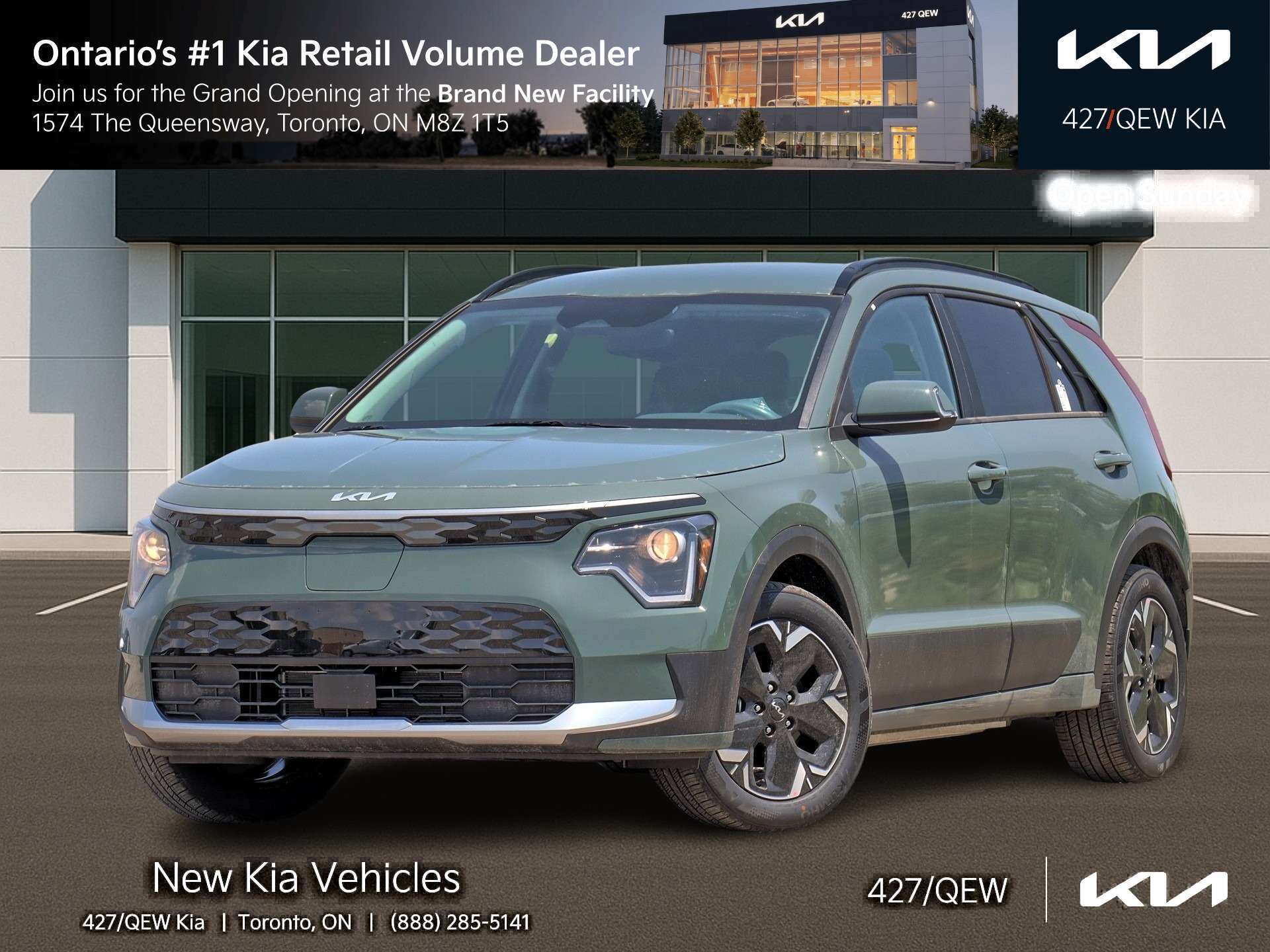 Green 2026 Kia Niro EV SUV / Crossover  1-Speed Automatic