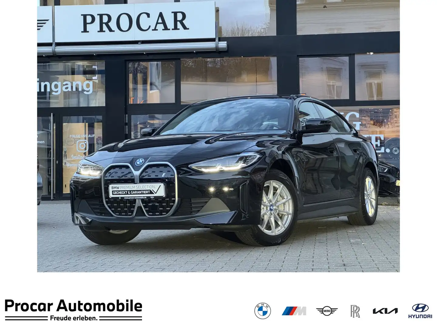 BMW i4 eDrive40 LED Navi PA RFK PDC Tempo. Standh. Schwarz - 1