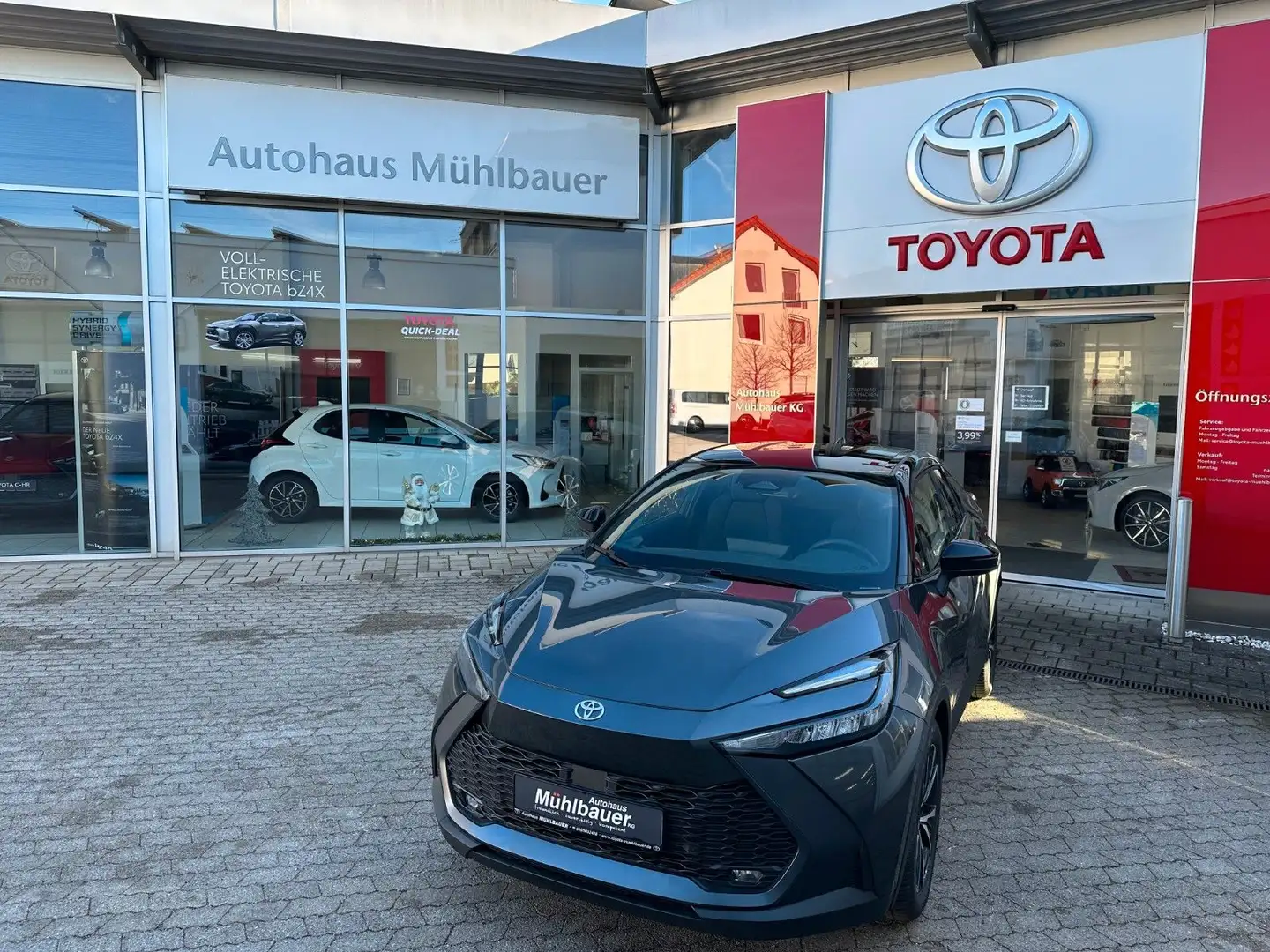 Toyota C-HR Hybrid Team D*Technik*Navi*UPE 42.629€* Grau - 2