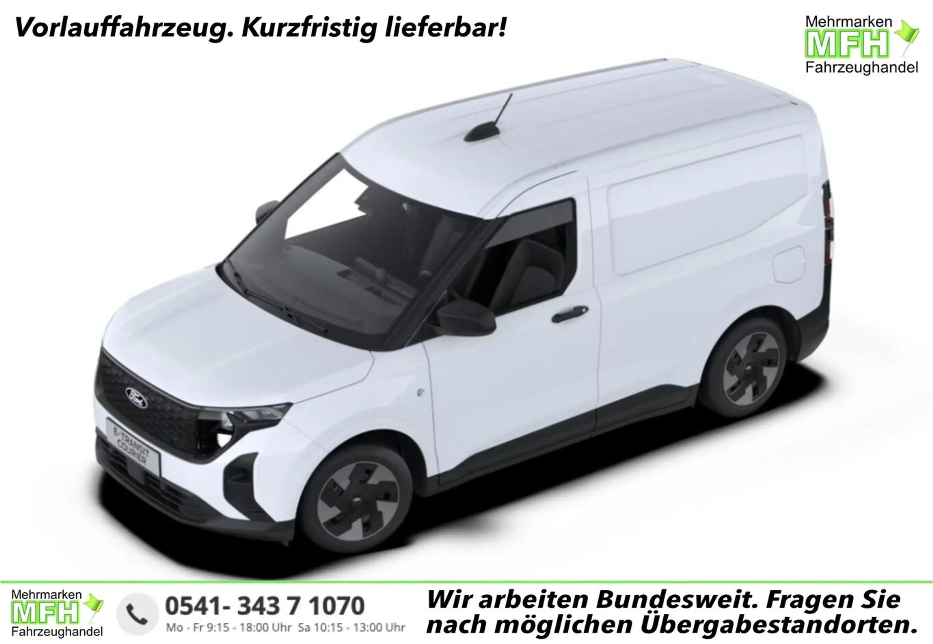 Ford Transit Courier Trend 54kWh Kam Klimaaut Temp 100 kW (136 PS), ...